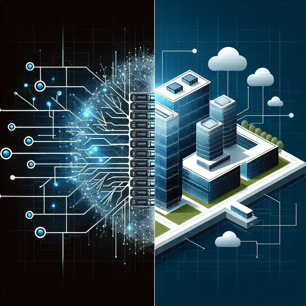 "Comparative analysis of hybrid infrastructure ARGENTE versus AI centers showcasing advanced technology solutions"