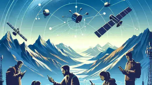 "Vodafone España satellite LEO technology providing coverage in mountainous areas, enhancing connectivity and communication in remote regions."