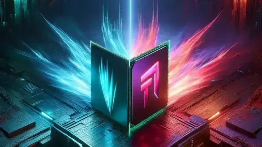 "Comparison of Intel Core Ultra 9 and AMD Ryzen 9000 processors showcasing performance specifications and gaming benchmarks in the definitive battle of processors."